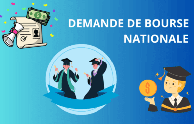 Demande de bourse