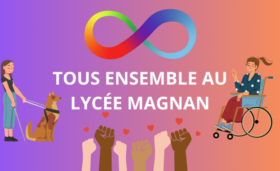 Tous ensemble au Lycée Magnan