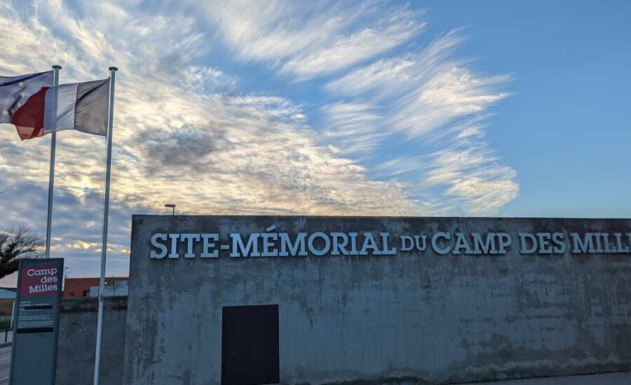 Visite du Camp des Milles