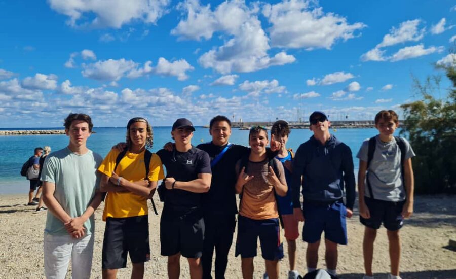 Raid Bleu UNSS à Menton 2025
